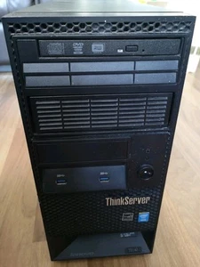 Lenovo ThinkServer TS140 Intel Xeon E3-1225 v3 @ 3.20GHz 16GB RAM Tower Server - Picture 1 of 9