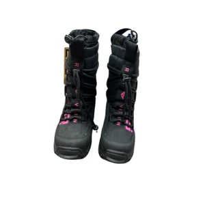 FXR Women's X-Plore Short Snowmobile Boot Black Pink  7 - Bild 1 von 4