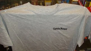 Camiseta Captain Morgan Ropa Dura Nueva GRANDE ~TOTALMENTE NUEVA GRIS  - Imagen 1 de 4