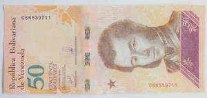 Venezuela 50 Bolivares 2018 unzirkuliert - Bild 1 von 2