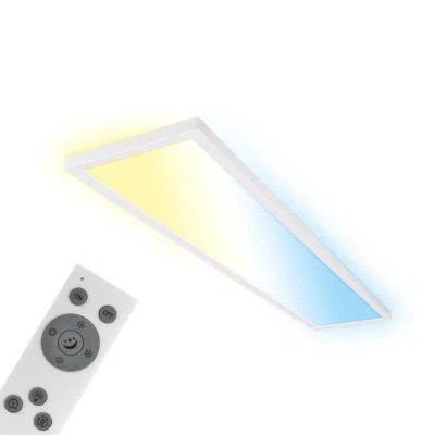 BRILONER LED Panel 98cm Ceiling Light Flat Slim Dimmable Remote Control Living Room CCT