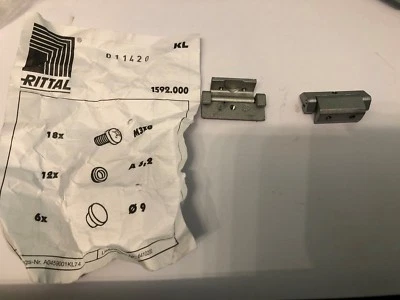 Rittal Hinge for Lid KL 1592.000  RS 399-6689 2 off hinges  - Image 1 of 2