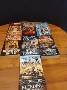 Sidewinders by William W Johnstone Lot of 7 Books - Picture 1 of 8