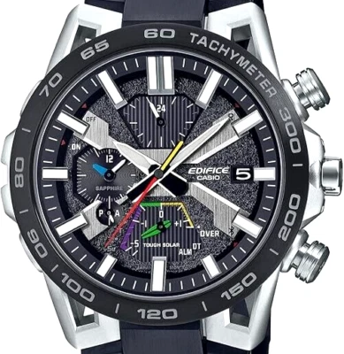 CASIO Edifice Sospensione EQB-2000YDC-1AJF Reloj Solar Negro Nuevo en Caja Re... - Imagen 1 de 4