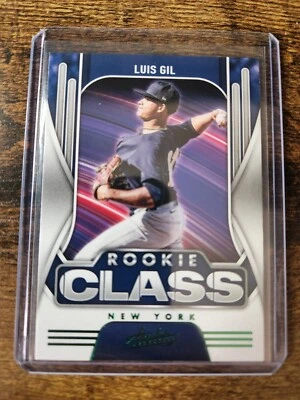2022 Absolute Baseball Luis Gil Rookie Class Green Parallel RC #RC-15 NY Yankees - Image 1 of 2