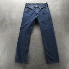 Levis Jeans Mens 31x30* Blue 505 Regular Straight American Workwear Denim