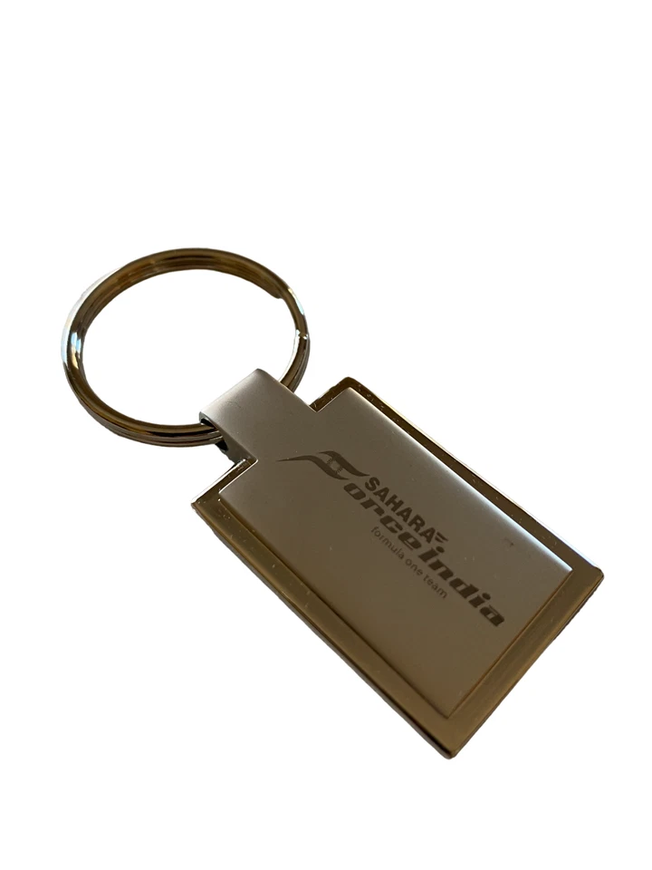 Sahara Force India Formula One Team Keychain (Metal Force India F1 Team Keyring) - Image 1 of 4
