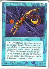 Time Elemental (x1) - Fourth Edition - HP - MTG