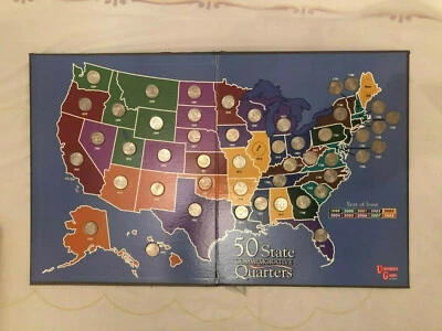 1999~2008 State Quarters Clad - UnComplete Coins US Collector See Details  - Image 1 of 3