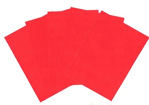 10 BLATT DIN/A4 ROTES KOHLEPAPIER - !! GERNE AUCH WUNSCHGRÖSSEN MÖGLICH !! - Bild 1 von 1