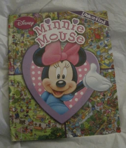 Look and Find Disney Minnie Mouse~Search Puzzle Activity Book~HC~LBDFE - Foto 1 di 5