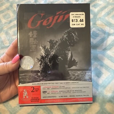 NEW* Gojira (1956 Godzilla) 2006 2-Disc DVD Set Japanese & U.S. Versions + Book - Image 1 of 4