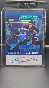 Ryan O’Reilly 2019-20 UD Credentials Ticket Access Autograph #49/99 #TAA-RO