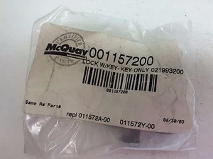 MCQUAY SCHLOSS MIT SCHLÜSSEL 001157200 - Bild 1 von 1