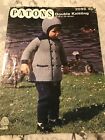 Vintage Paton Knitting Pattern - Childs Trio( Hat,jacket & Trousers)