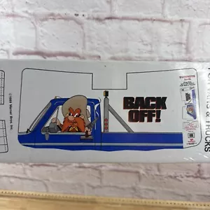Vintage Yosemite Sam King Size Auto Parasole Furgoni e Camion Looney Tunes - NOS - Foto 1 di 8