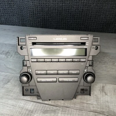 2008 LEXUS ES350 AM FM RADIO RECEIVER CD PLAYER 07-09 OEM 86120-33720 - Image 1 of 4