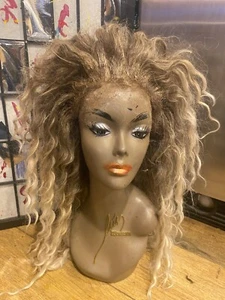 drag queens wig rooted highlighted only worn once  - Picture 1 of 3