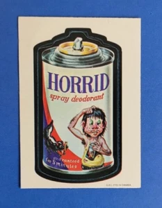 1973 WACKY PACKAGES SERIES 1 O PEE CHEE OPC WHITE BACK HORRID - Picture 1 of 2