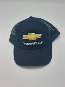 Gorra negra vintage Chevrolet Mesh Trucker Snapback - Imagen 1 de 6