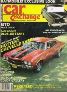 CAR EXCHANGE 1984 JAN - BATMOBILE, '50 STUDEBAKER, GTO - Imagen 1 de 1