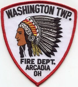 PARCHE DE FUEGO INDIO WASHINGTON TOWNSHIP Arcadia OHIO OH - Imagen 1 de 1