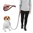 Pet Dog Leash Safety Rope Cowhide And Leather Belt For Walking Running Gsa