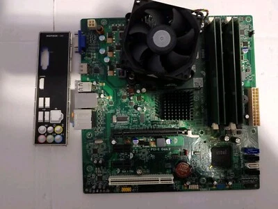 Dell Inspiron 560 Motherboard Combo LGA 775 Intel Pentium E5700 3.00Ghz 4GB Ram - Image 1 of 2