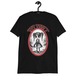 Not Today Gothic Agorables Sad Emo Girl Skull Unisex Goth Shirt Hot Topic Retro - Picture 1 of 17