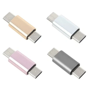 Metal USB C to USB C Type C Male to Male Converter Adapter for Cellphone Tablet - Bild 1 von 15