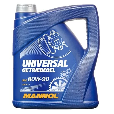 4 LTIER MANNOL UNIVERSAL GETRIEBEÖL SCHALTGETRIEBE ÖL 80W-90 API GL-4 GL4 80W90
