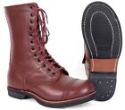 WW2 Repro American Para Boots - US Army Paratrooper Leather Jump Boots WWII