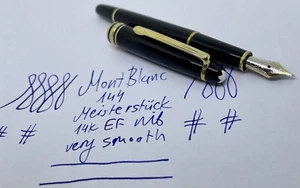 Vintage MONTBLANC Meisterstuck 144 Classiqie Fountain Pen- 145 146 149 - Picture 1 of 21