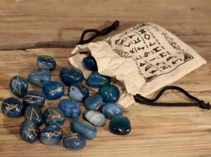 Rune Stones, Elder Futhark Rune Stones - Choice Of Stones - Picture 1 of 46