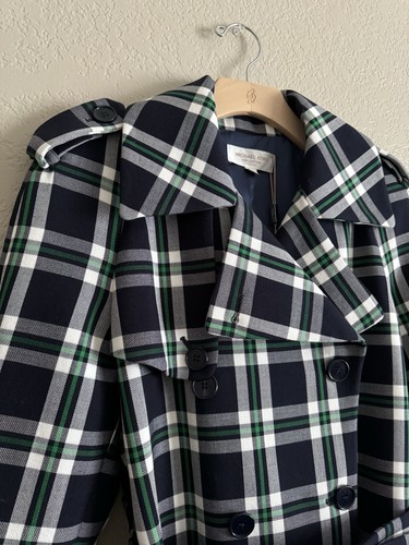 [Nuovo con etichette] Trench cappotto a quadri collezione Michael Kors