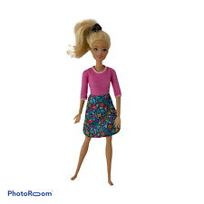 🚀 Barbie MTM Made to Move Doll w/ Blonde Hair, Blue Eyes & Dress (RR1)