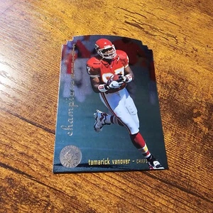 Tarjeta de fútbol americano 1995 SP Championship Die Cuts Chiefs #26 Tamarick Vanover - Imagen 1 de 2
