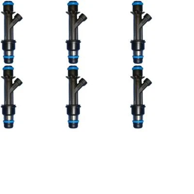 Juego de 6 inyectores de combustible Delphi 25313185-BLEMISHED para Chevrolet GMC 1999-2008 Foto 1 de 2