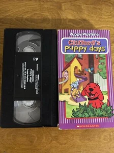 Clifford’s Puppy Days: Puppy Playtime RARE HTF (2004, Scholastic) VHS - Picture 1 of 3