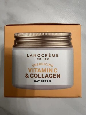 Lanocreme Energizante Vitamina C y Colágeno CREMA de Día Repone Restaura 1.76 OZ Foto 1 de 3