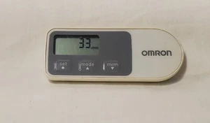 Omron Pedometer HJ-320 Tri-Axis Walking Pedometer Step Distance 7 Day Memory - Picture 1 of 3