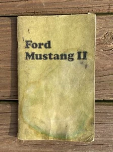 Ford Mustang II 1974 Original Owners Manual Book Service Record - Picture 1 of 9