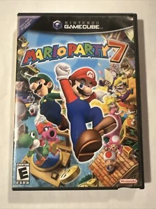 Rare Mario Party 7 (GameCube, 2005) Tested Working CIB COMPLETE IN BOX - Picture 1 of 24