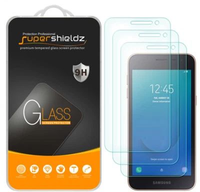 Protector de pantalla de vidrio templado 3X Supershieldz para Samsung Galaxy J2 Core Foto 1 de 4