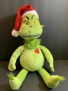 Der Grinch, der Weihnachten stahl 14 Zoll groß Plüschpuppe BRANDNEU - Bild 1 von 5
