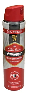 Old Spice Swagger Antiperspirant Dry Spray 4.3 oz - Picture 1 of 1