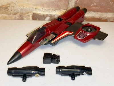 Transformers G1 Thrust Body, 1 Wing, 2 Launchers and 1 Fist - Image 1 of 4