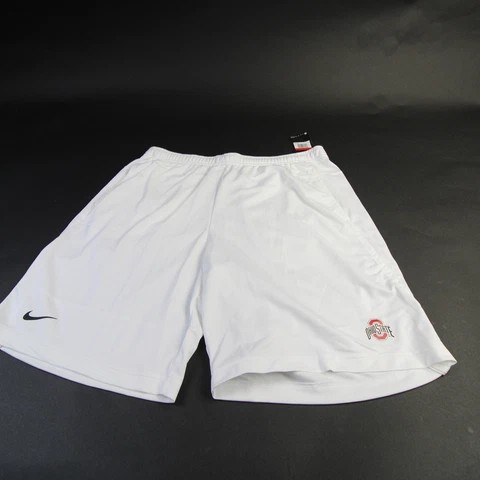 Ohio State Buckeyes Nike Athletic Shorts Men's White New Cover