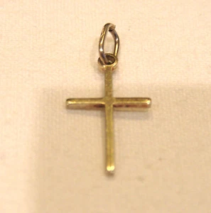 Kruzfix  Silber Kreuz  Anhänger  Kreuzanhänger  20 mm X 10mm X 1mm - Bild 1 von 1