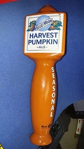 Beer Tap BLUE MOON HARVEST PUMPKIN ALE Beer Tap Handles Knobs Vintage Breweriana - Picture 1 of 3